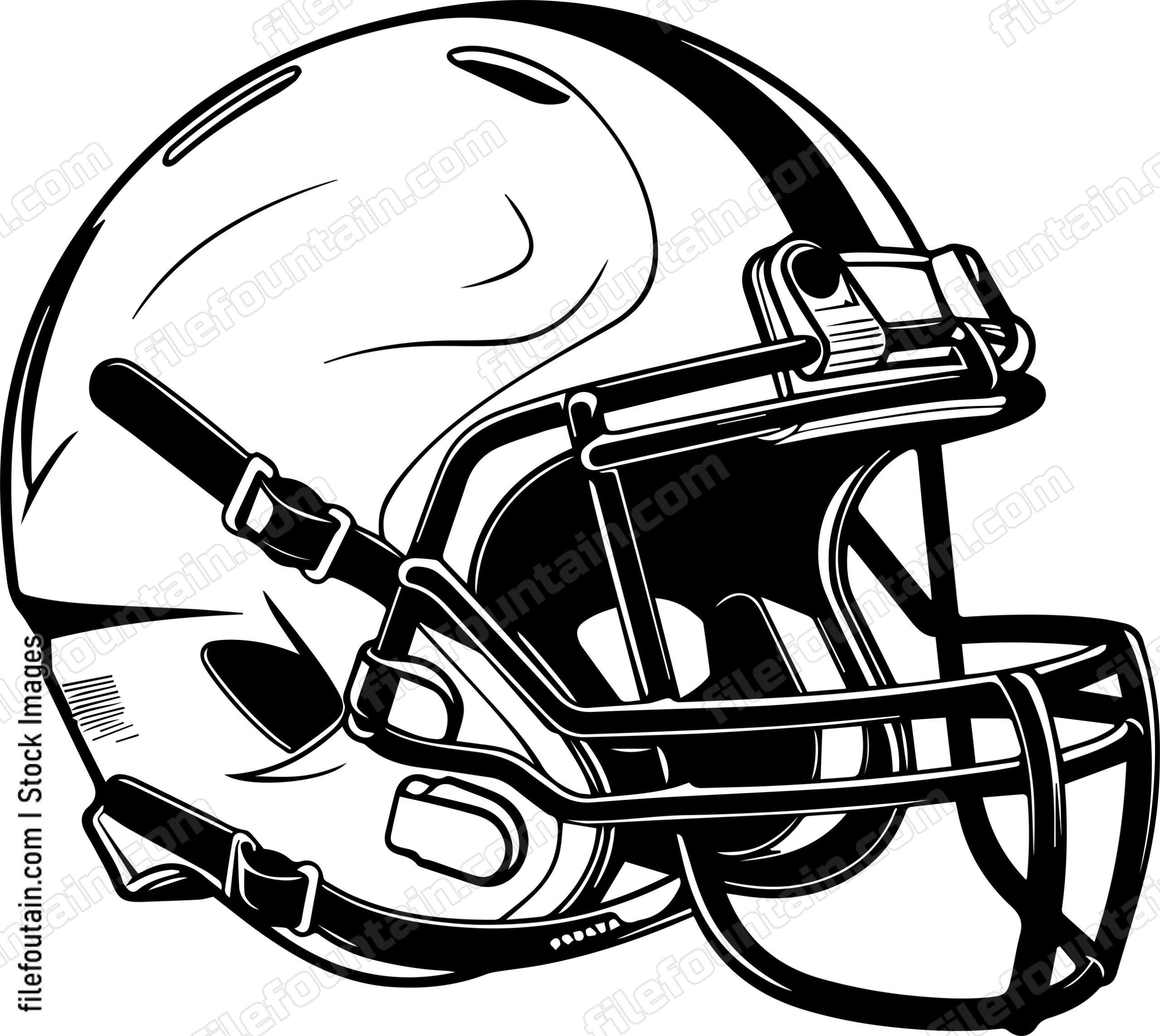 Football Helmet Simple