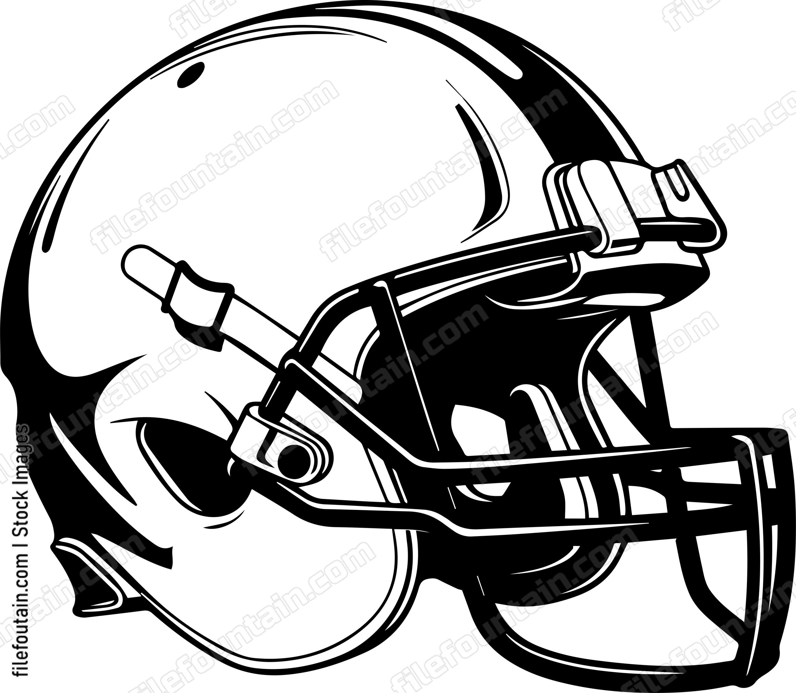 Football Helmet Simple