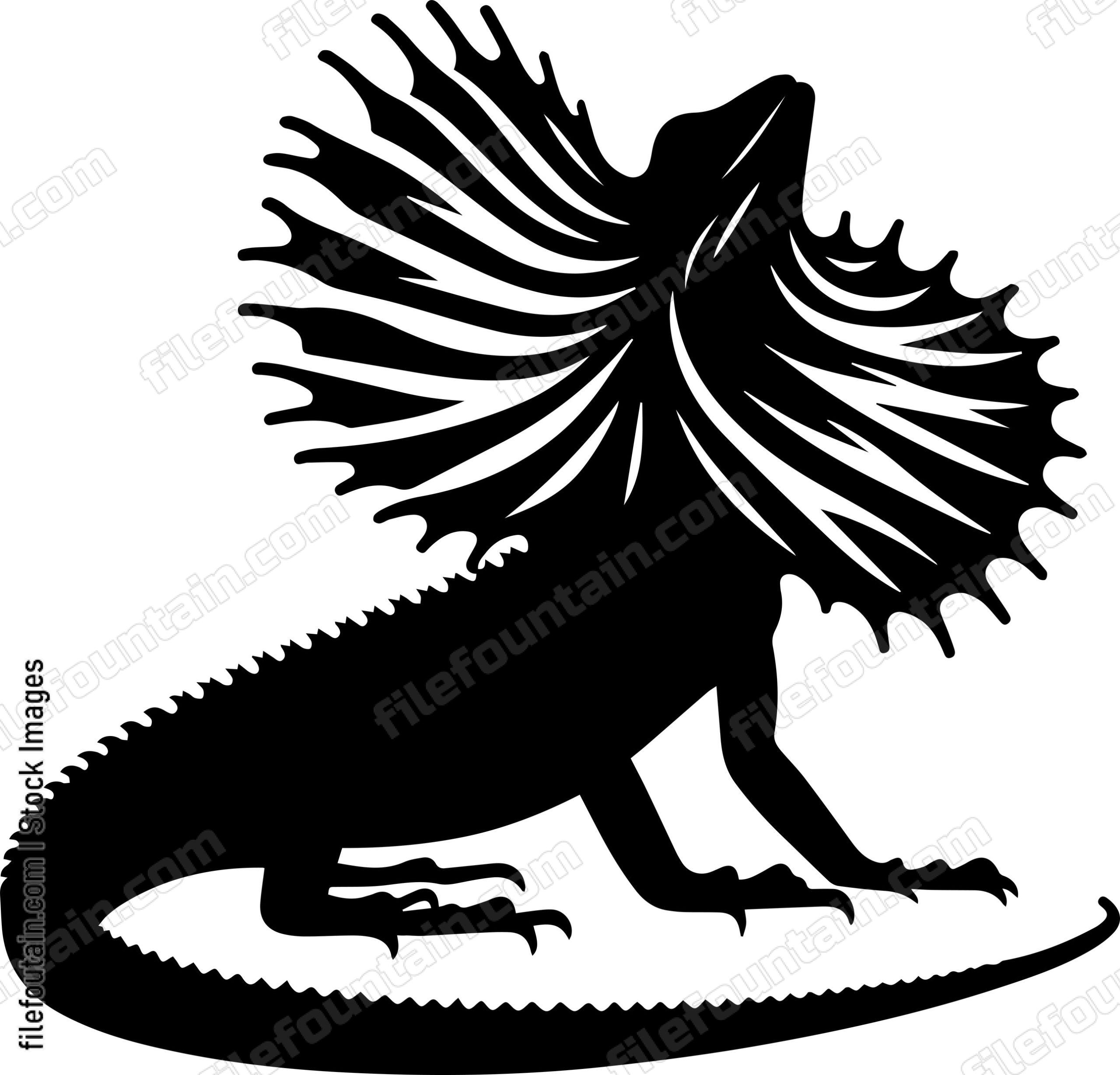 Frilled Neck Lizard