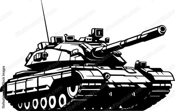 Futuristic Battle Tank