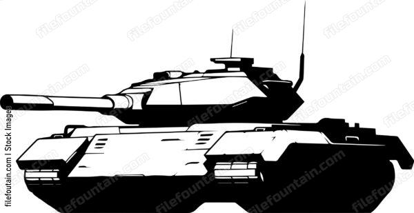 Futuristic Battle Tank