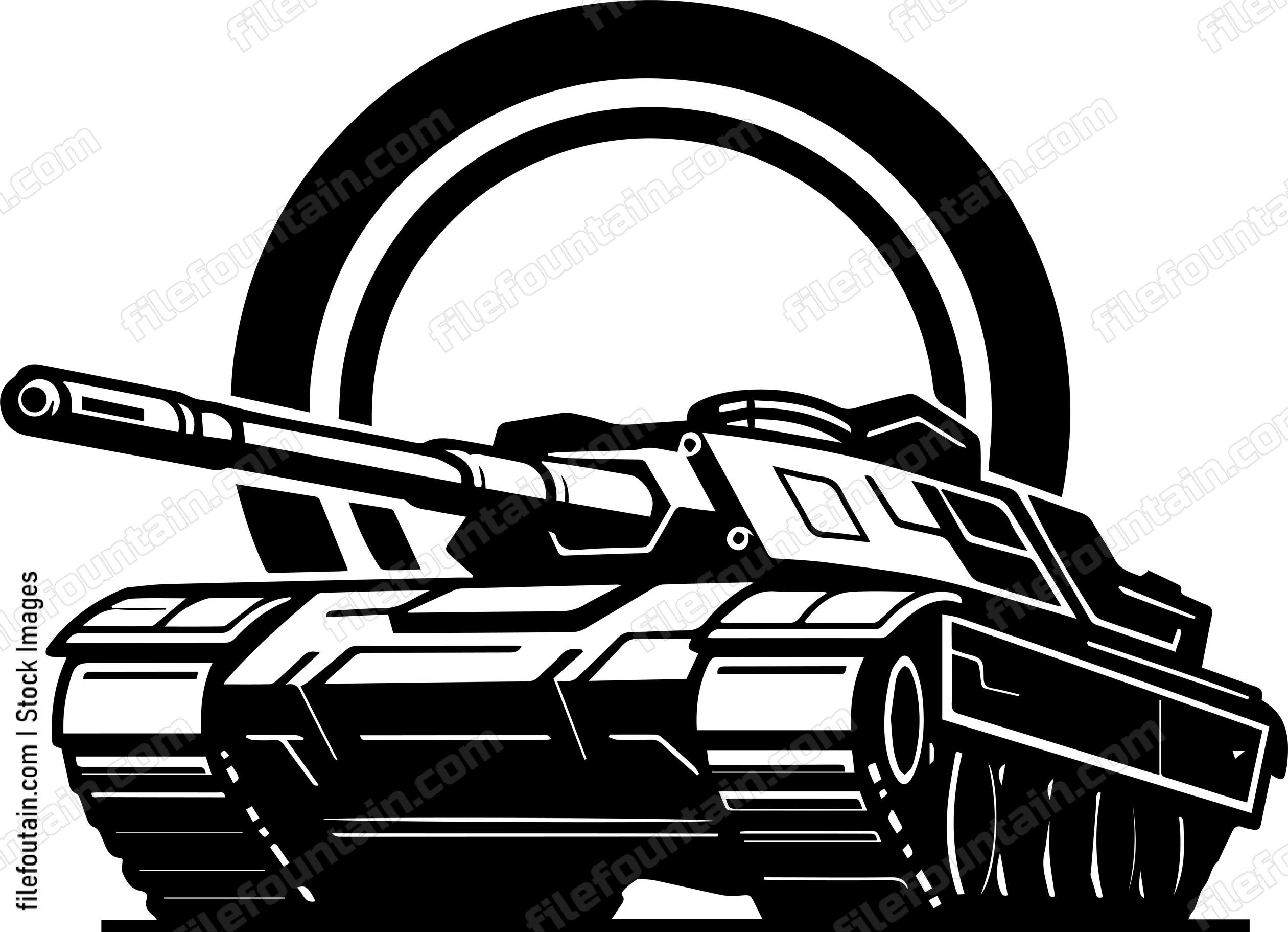 Futuristic Battle Tank