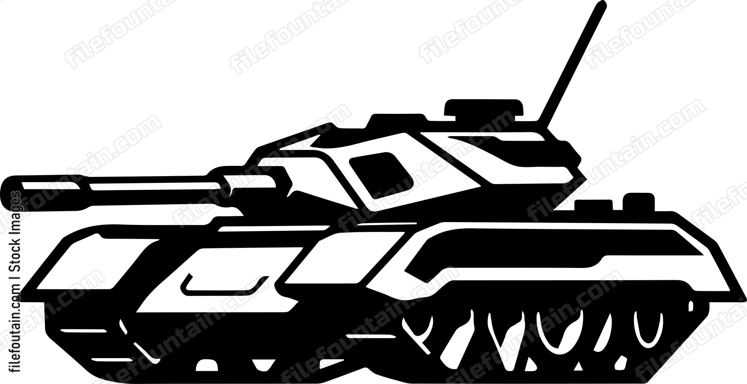 Futuristic Battle Tank
