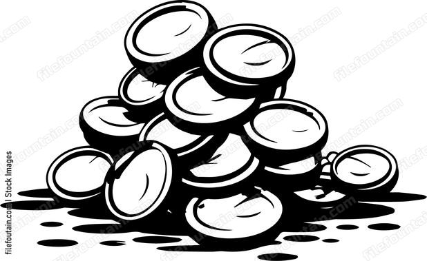 Gold Coins Dropping