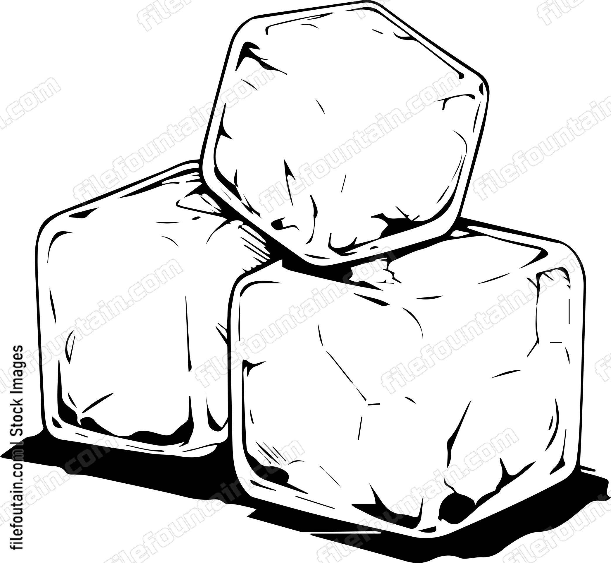 ice cubes