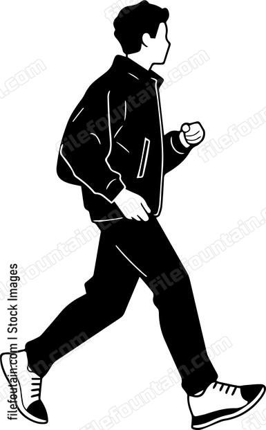 jogging