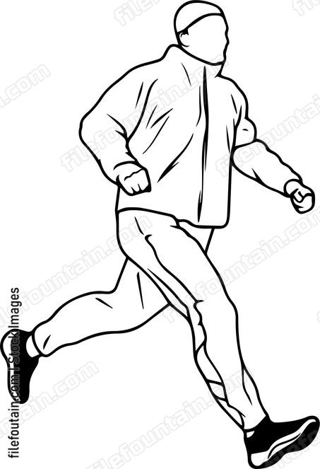 jogging