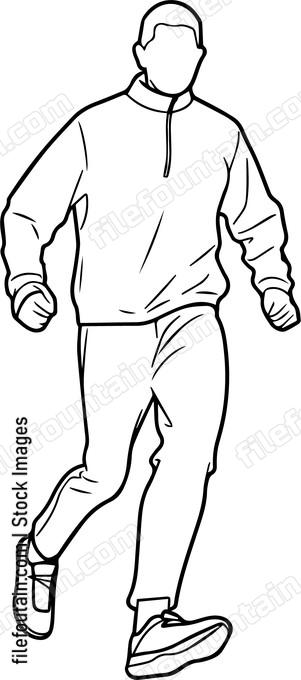 jogging