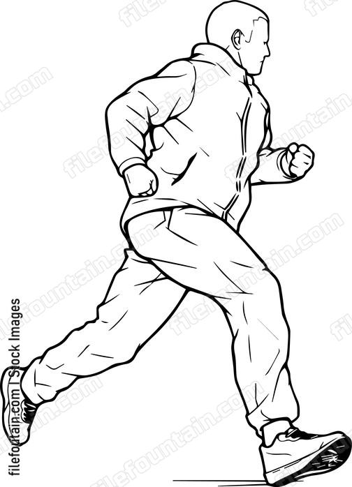 jogging