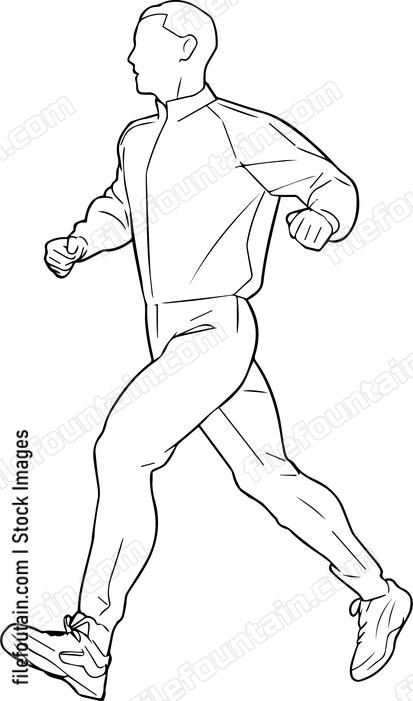 jogging