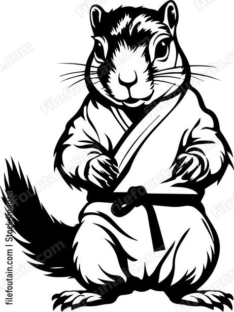 Karate Squirel