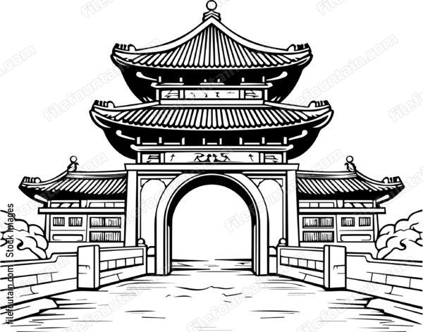 Korean Main Gate