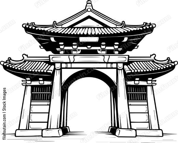 Korean Main Gate