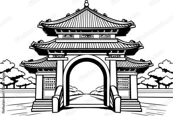 Korean Main Gate