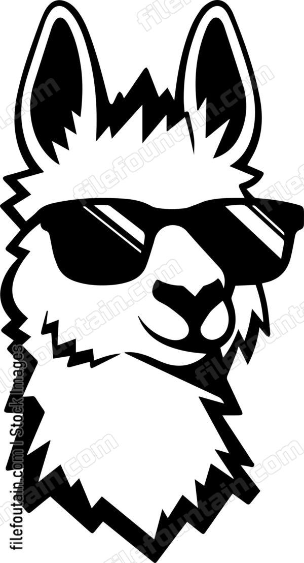 Llama In Sunglasses