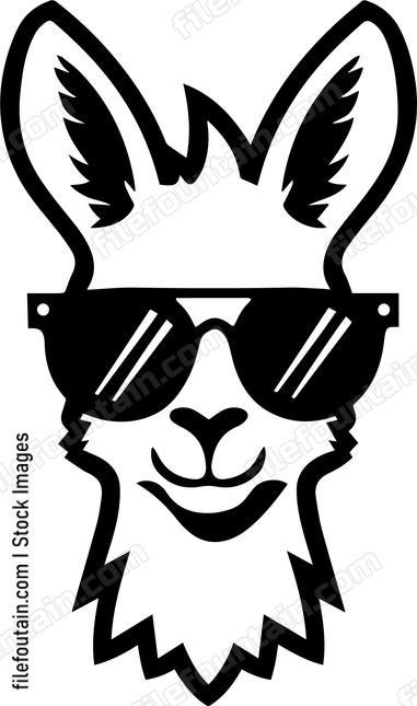 Llama In Sunglasses