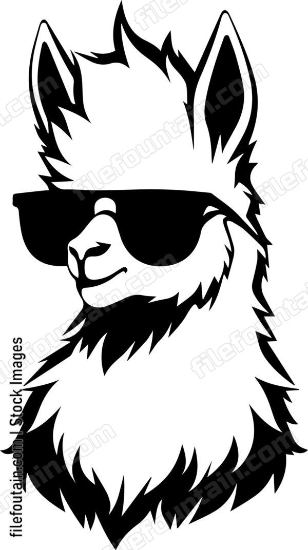 Llama In Sunglasses