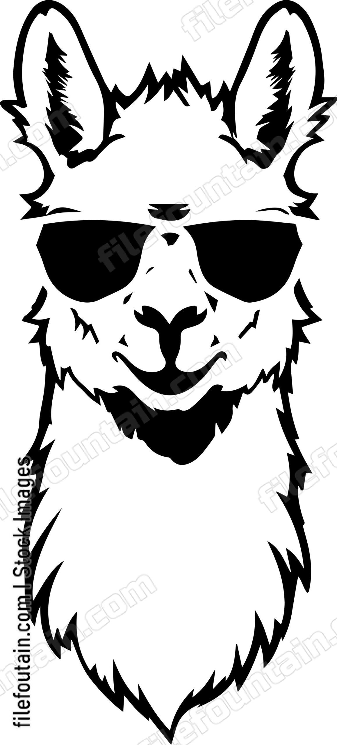 Llama In Sunglasses