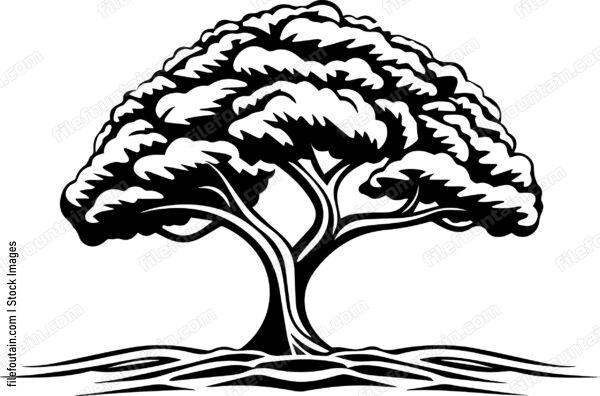 Lone Tree In A Field