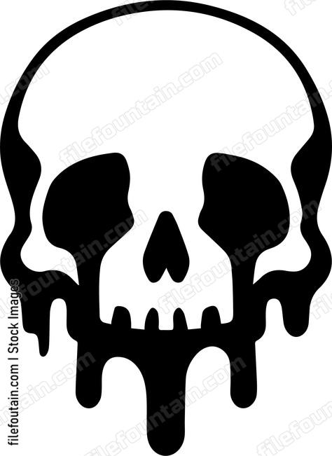 melting skull