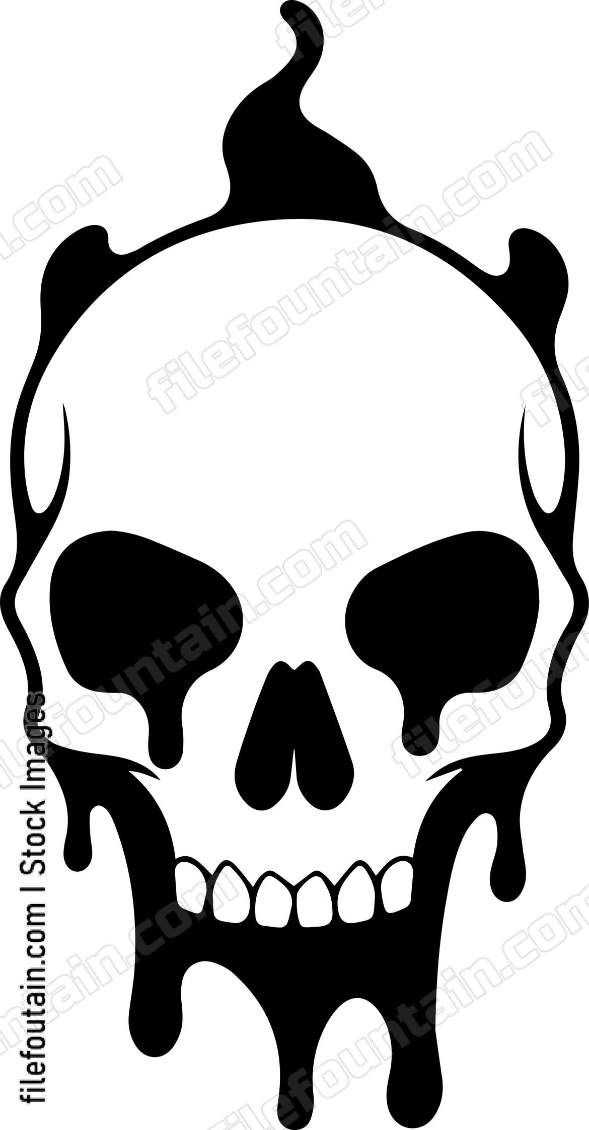 melting skull