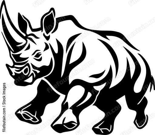 Rhino running