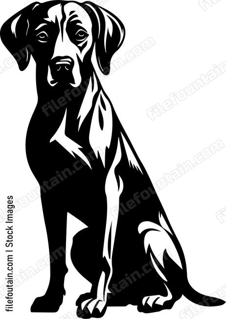 Rhodesian Ridgeback Logo Vector Design - FileFountain