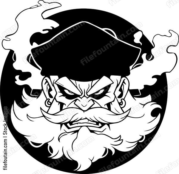 Smoking pirate