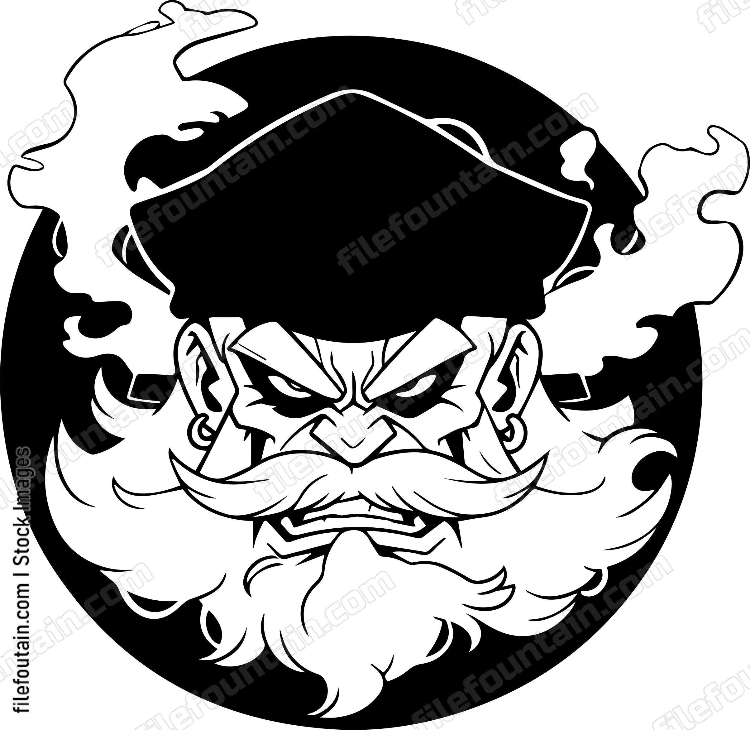 Smoking pirate