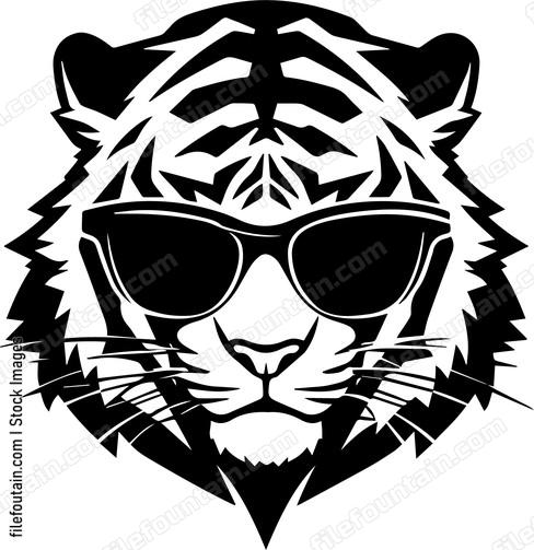 Tiger In Sunglasses