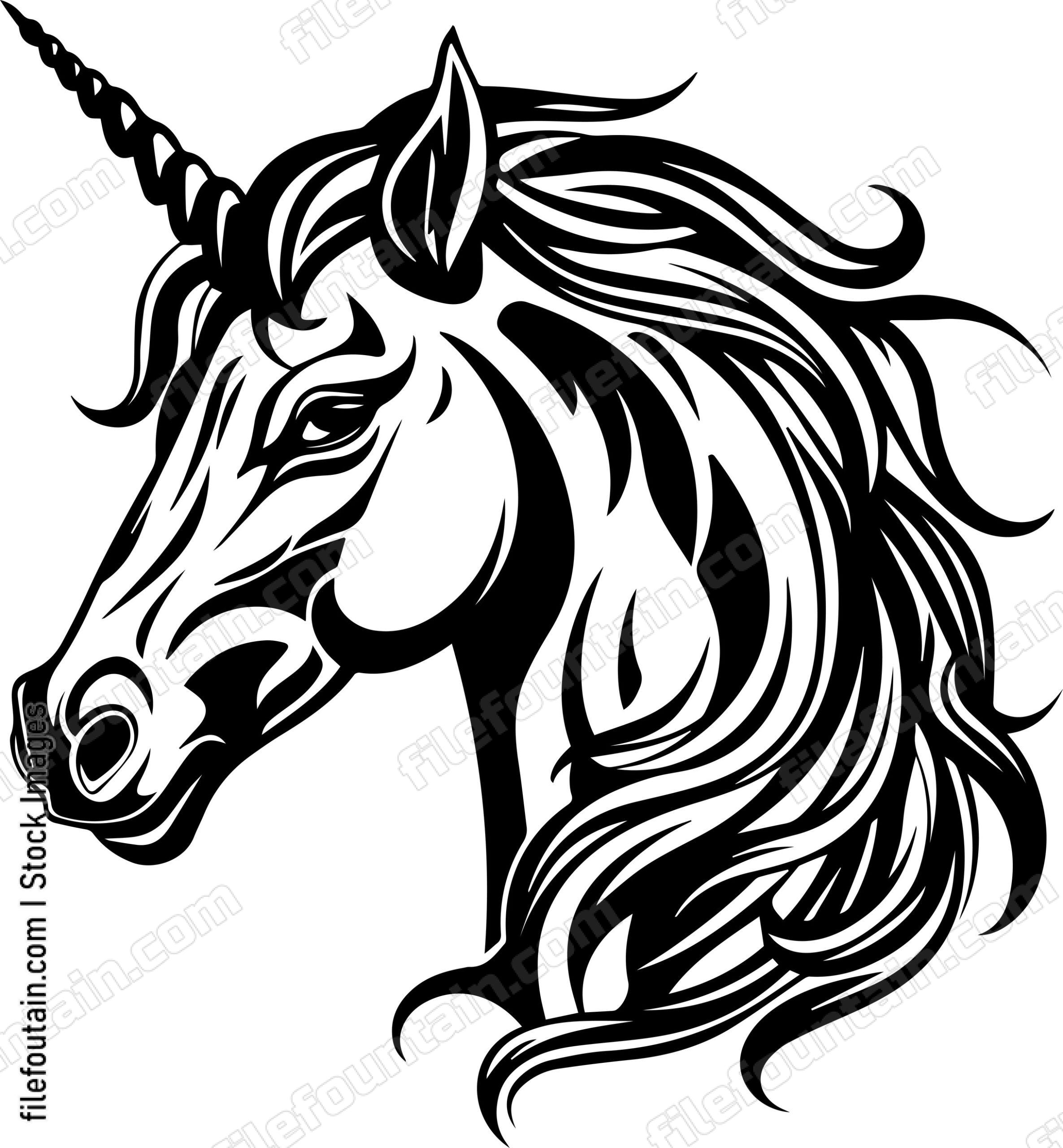 Unicorn Sports Mascot