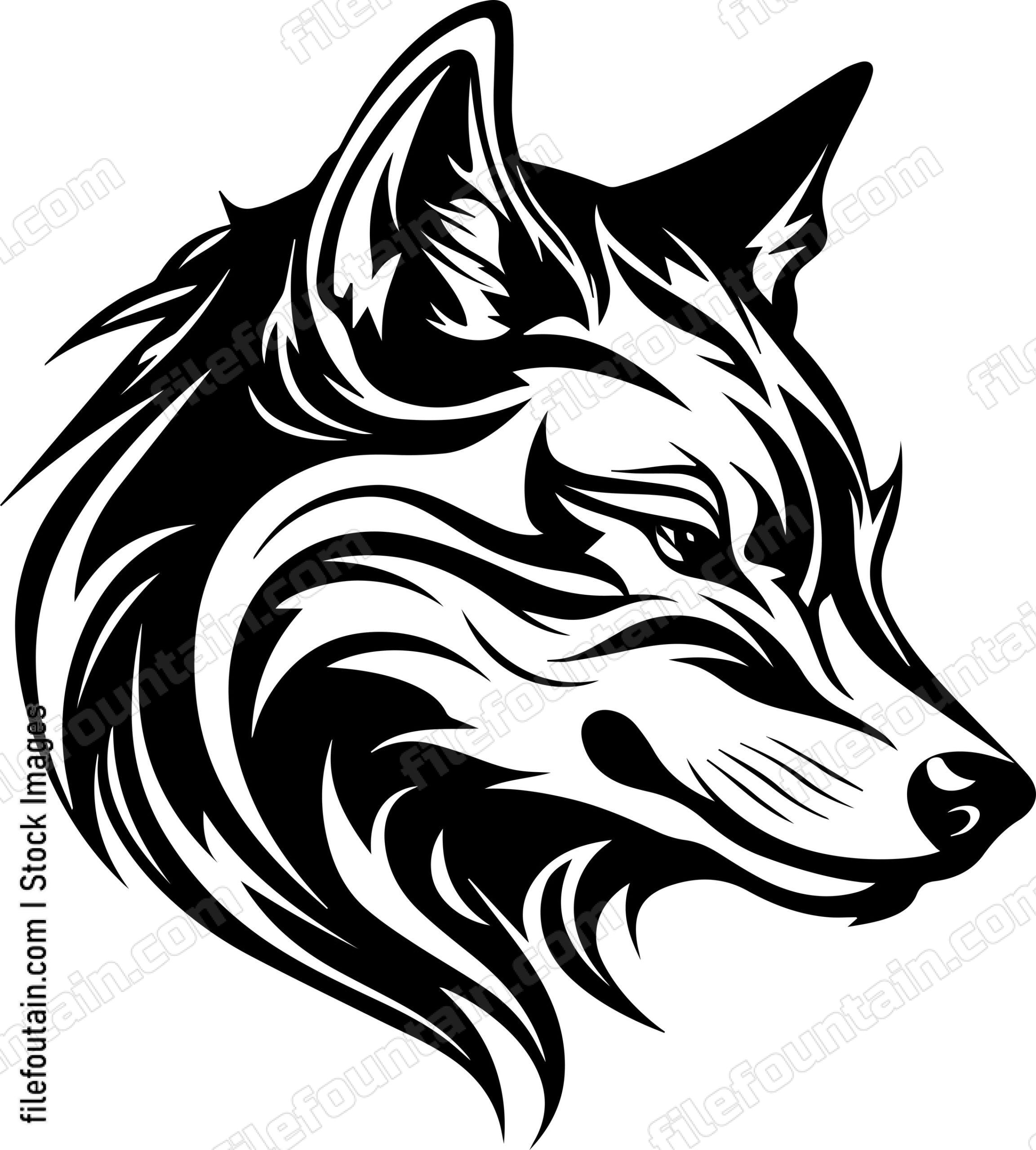 Wolf Sports Mascot