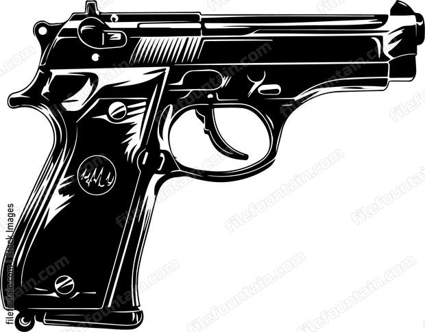 A detailed gun image