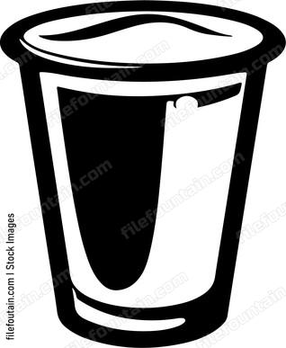 A simple plastic cup