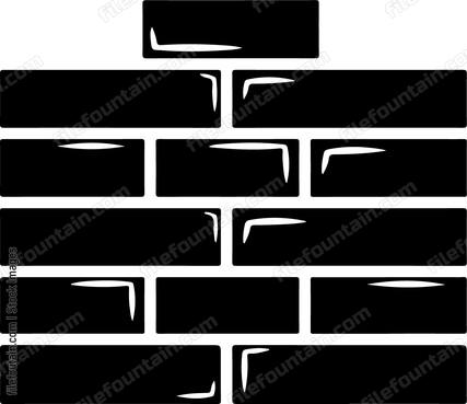 A stack of bricks