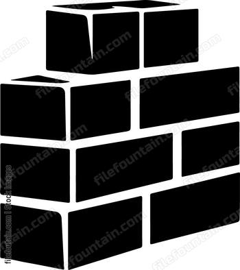 A stack of bricks