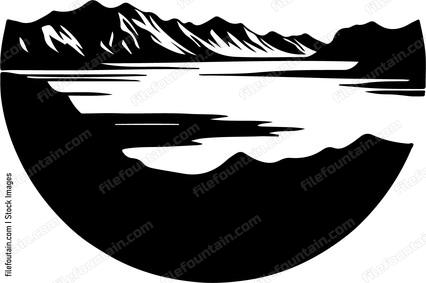 Alkaline Lake Landscape