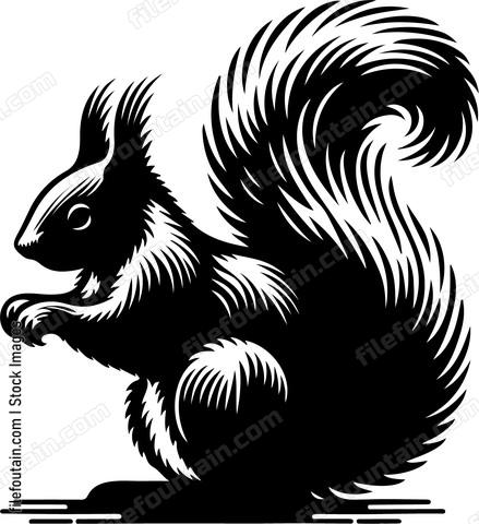 American Red Squirrel