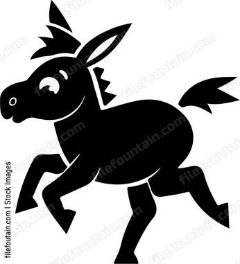 Baby Donkey Running