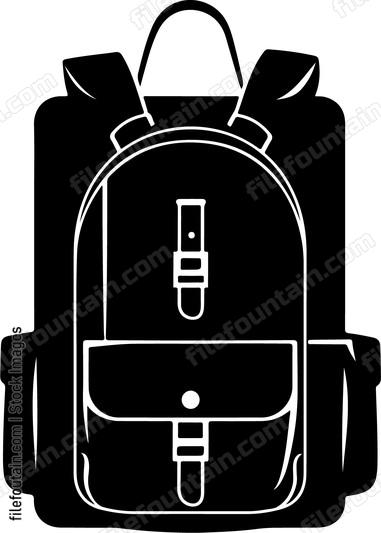 Backpack With Place For Name