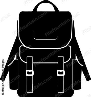 Backpack With Place For Name