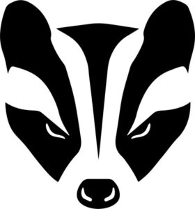 Badger head logo