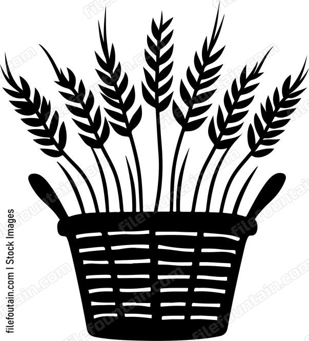 Basket Of Wheat