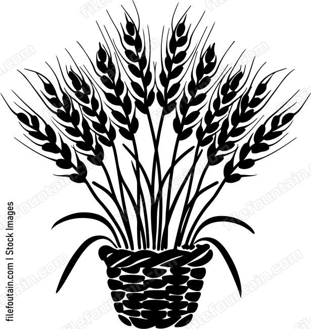 Basket Of Wheat