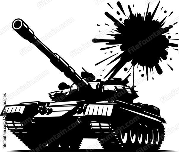 Battle Tank Protection System Shootng Down Anti Tank Missile