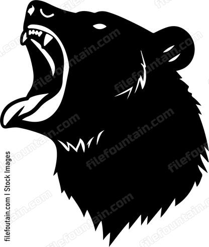 Bear Showing His Tongue