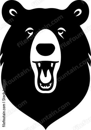 Bear Showing His Tongue