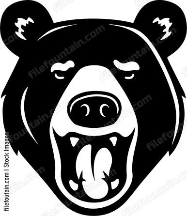 Bear Showing His Tongue
