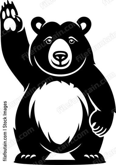 Bear Waving