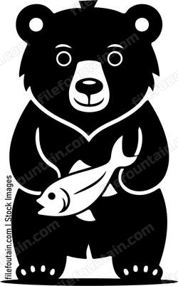 Bear With Fish